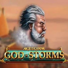 Age Of The Gods: God of Storms casino game by Playtech – featured logo at IgoBet Casino