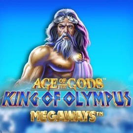 Age Of The Gods: King of Olympus Megaways logo – Slots by Origins at IgoBet Casino