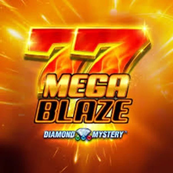 Diamond Mystery Mega Blaze by Greentube, showcased at igobetscasino.com – game logo