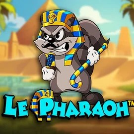 Official Slots logo: Le Pharaoh by Hacksaw Gaming at IgoBet Casino